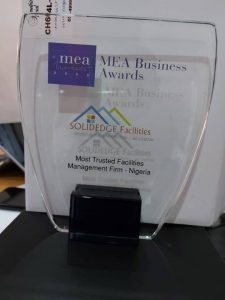 MAE Business Awards UK Awarded as a sign of Facility company that delivers quality services at all times.
